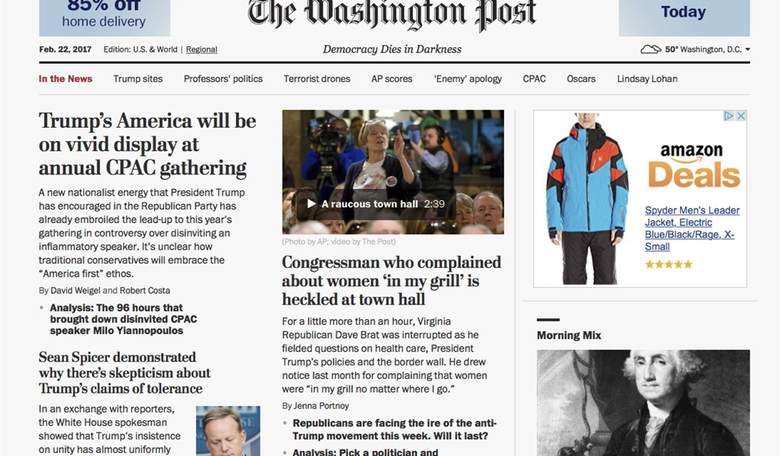 The Word That Might Describe The Washington Post Soon Begins With the Letter 'P'
