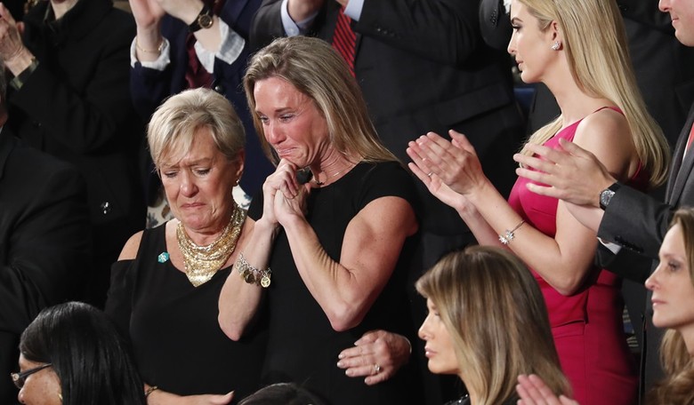 Disgrace: Keith Ellison and Debbie Wasserman Schultz Remain Seated Like Cold Stones When Navy SEAL's Widow Was Honored