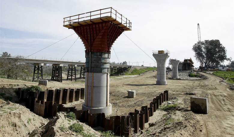 Will Unfinished Train Overpasses Become California's Stonehenge?