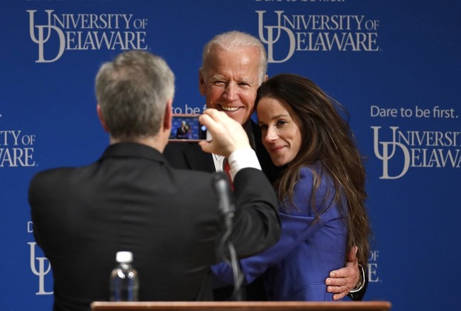 So, the Left Is Now Defending Joe Biden’s Showering With His Daughter