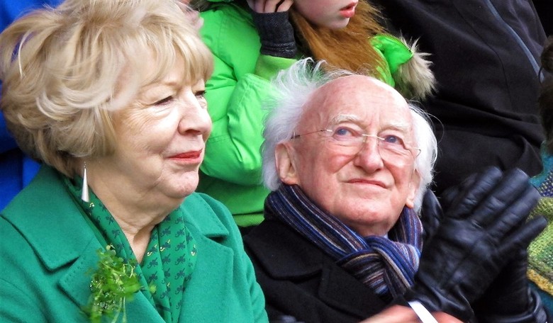 Irish President Calls for Military Intervention in Israel, Also Hearts, Moons, Stars and Clovers