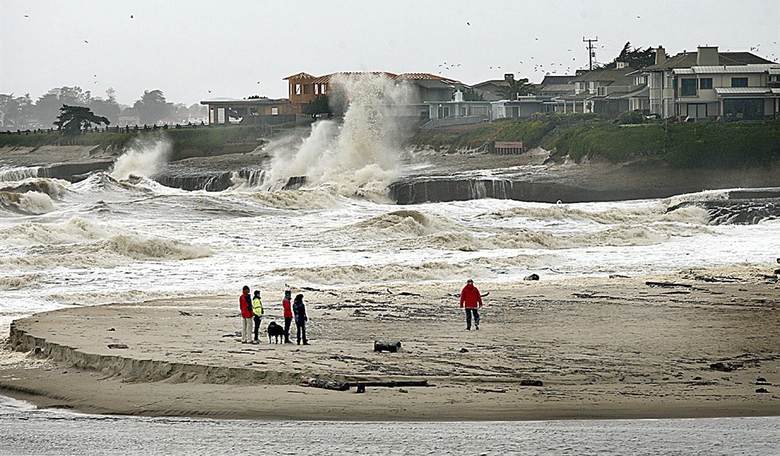 Video Shows California Residents Being Swept Away as Massive Waves Pummel Coastline