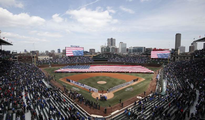 Patriotic Cubs Fan Made Sure the National Anthem Was Respected