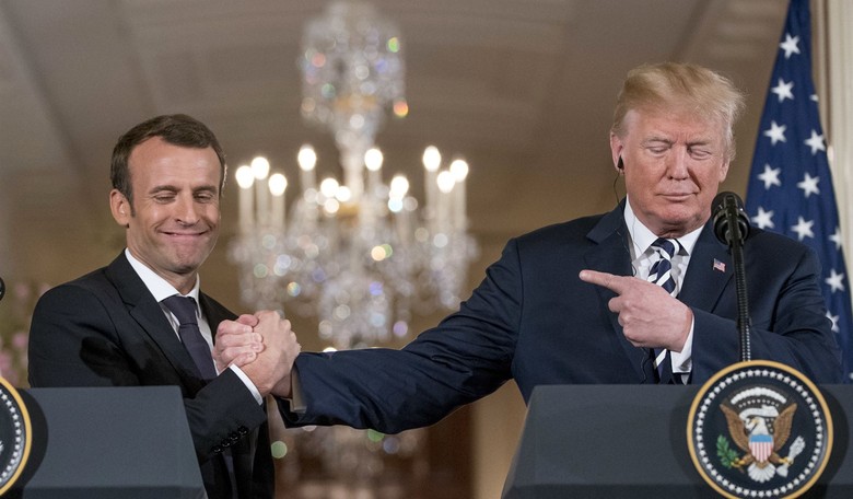 Macron Should Ally with Trump Against Washington