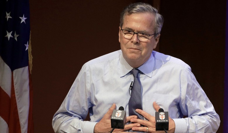 Jeb Bush Says It's a Time to 'Celebrate' His Father and the Trump Family Has Been 'Gracious' 