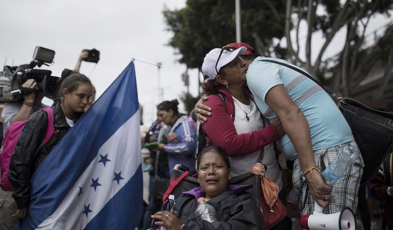 Media Paint it As Cruel that Immigrants from Caravan Are Being Detained at Border