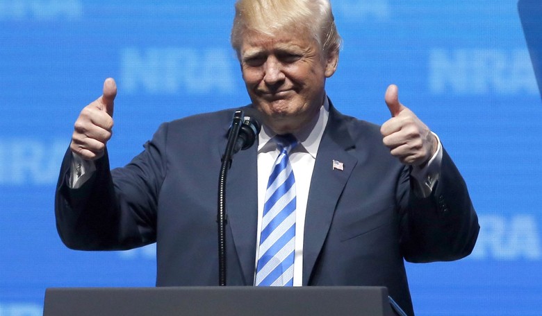 Trump Cites Longtime Texas Slogan In Vow to Protect Gun Rights: Come And Take It