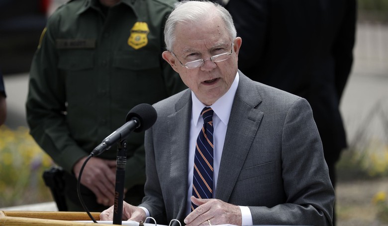 Sessions Talks 'Zero Tolerance' Policy at Border