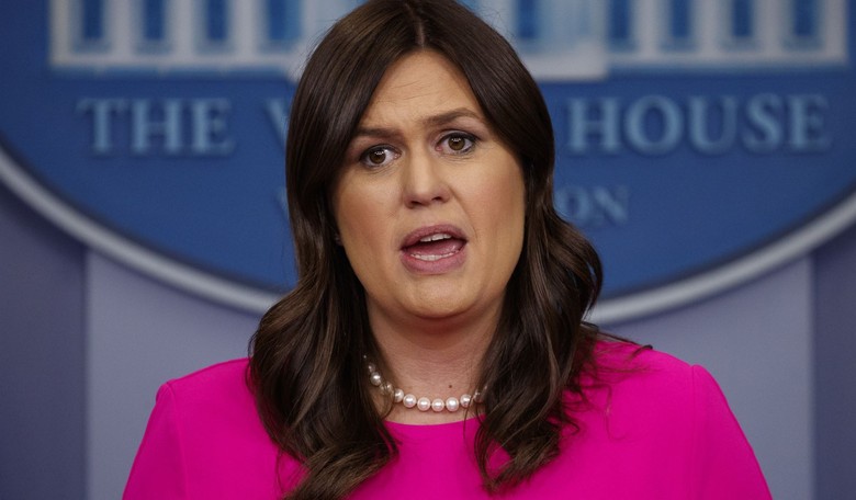 Here's What Sanders Had to Say About Reports She's Leaving 