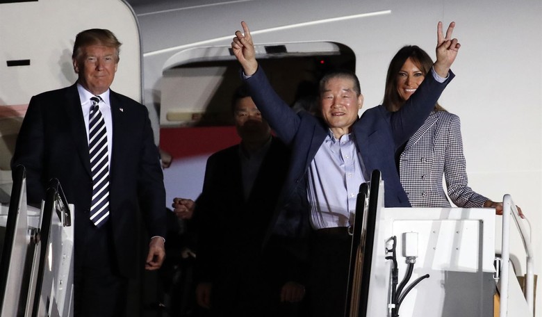 FREEDOM: Trump Welcomes Back Americans Detained By North Korea