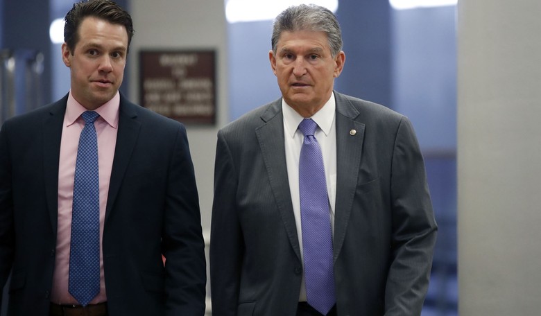 Politico Claims Sen. Manchin Has Gone 'Full MAGA'...Trump Jr. Scoffs