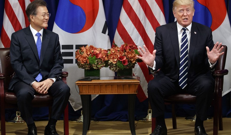 South Korea's Moon En Route to Washington to Save Kim Jong Un Summit?