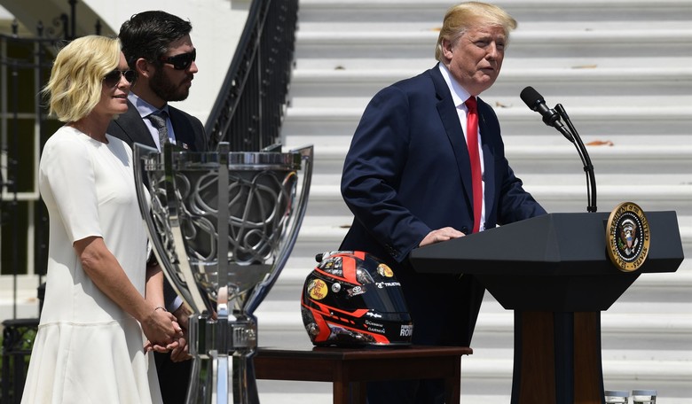 Journalism TDS Overcomes Logic: Now Trump Attending the Daytona 500 Will Lead to Accidents on the Track