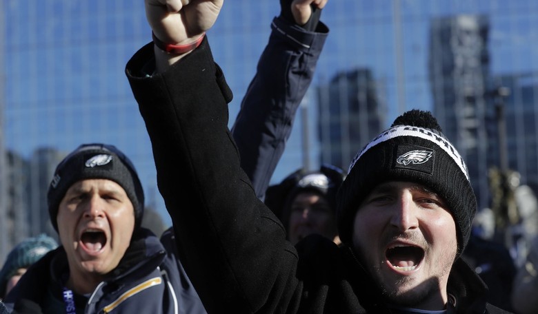 Watch an Eagles Fan 'Crash' a New York Giants Fan's Event...and the Reaction Is Priceless 