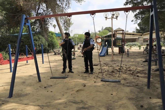 Hamas Launches Rocket at Children's Playground in Israel