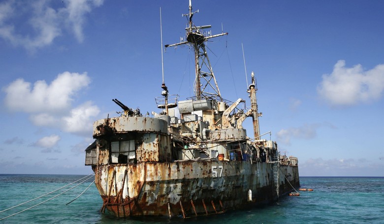 China Turns Water Cannons on Philippines' Ship Again