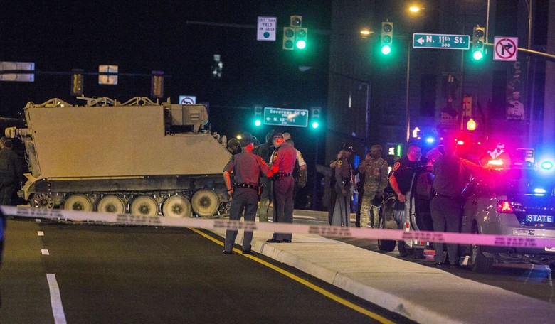 ICYMI: An Amy Officer Stole An Armored Vehicle And Led Police On A Chase Down I-95