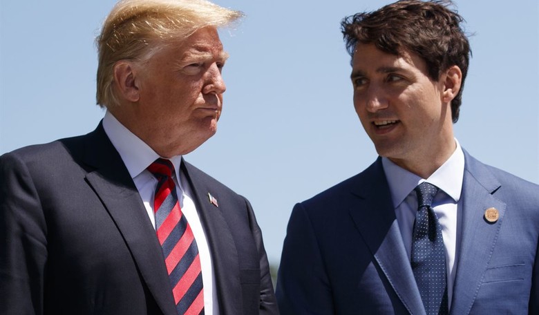 Just Days After Trump Announces Tariffs, Trudeau Heads to Mar-a-Lago for a 'Very Productive Meeting' 