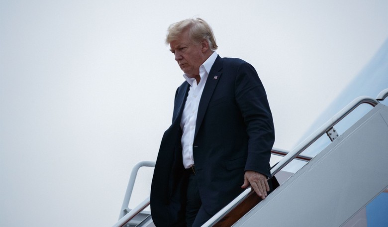 Trump's Back in the US and Tweeting Up a Storm 