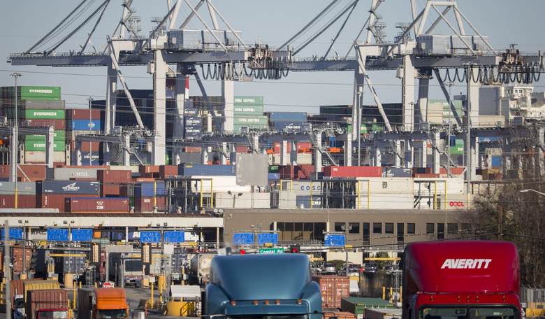80K Containers Pile Up as Biden's Supply Chain Crisis Hits Port of Savannah