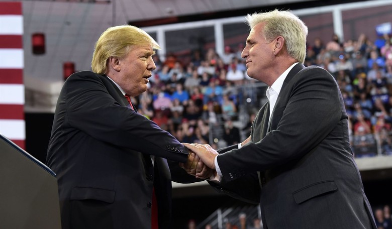 McCarthy, Republicans React to Trump's Potential Indictment: 'Dangerous' and 'Politically Motivated'