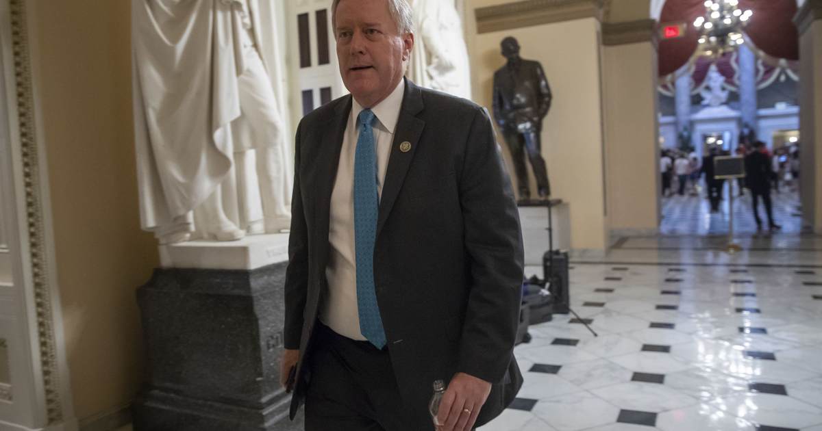 Mark Meadows Resigns from Congress to Officially Become White House Chief of Staff