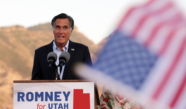 Romney Sends Trump a Report Card