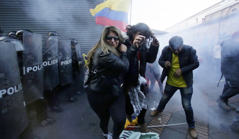 Absolute Mayhem Has Engulfed Ecuador Right Now