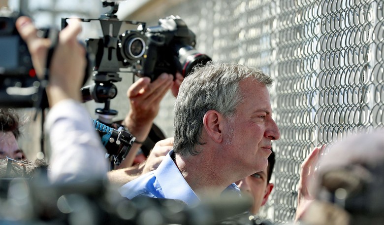 Did Mayor De Blasio Cross the Border Illegally?