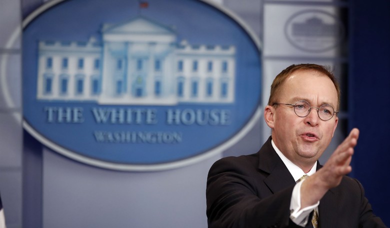 Here's How Mulvaney Responded When Asked if He Was Being Considered to Replace John Kelly