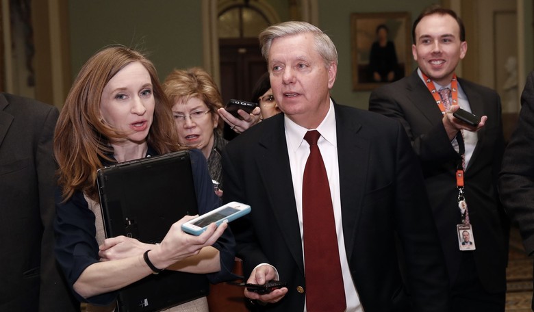 Sen. Lindsey Graham Tells CNN: If You Don't Like Me Working With Trump 'I Don't Give a S**t'