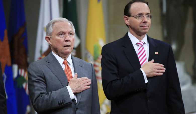 NYT Reports Rod Rosenstein Wanted to Secretly Record Trump...He Denies It