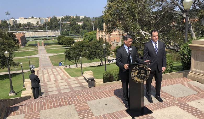 A Riot Broke Out at UCLA Last Night