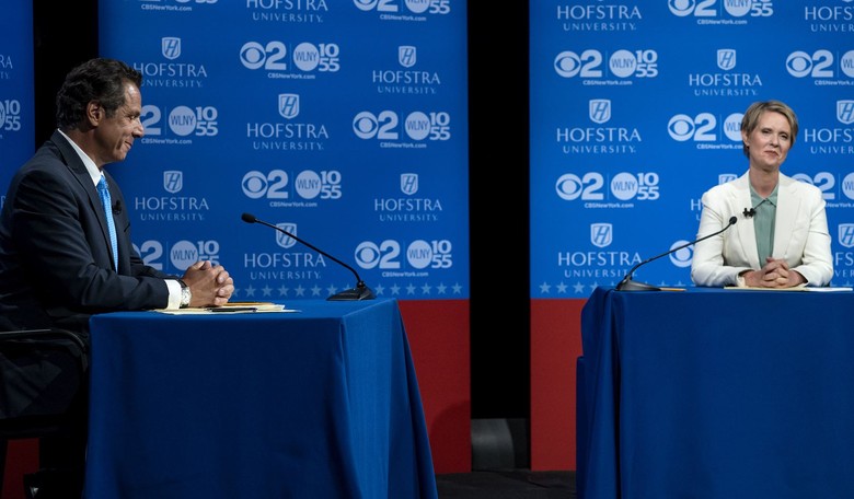Cynthia Nixon Tells Cuomo to 'Stop Lying' During Heated Debate