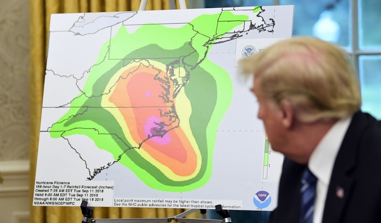White House Buckles in For Hurricane Florence 