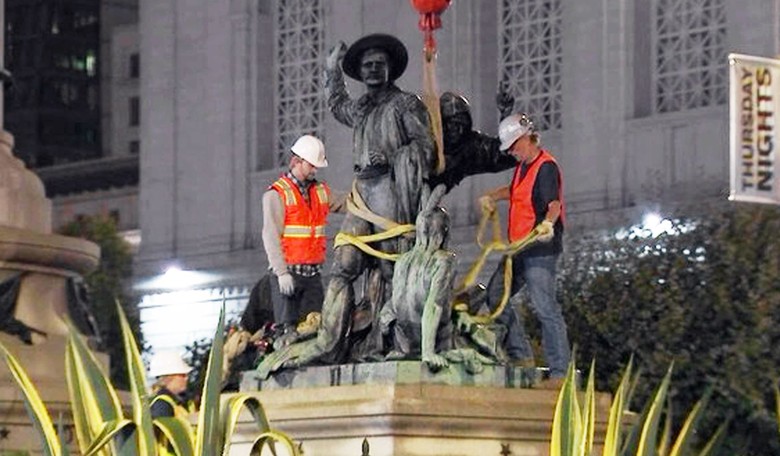 The Anti-Statue Mobs Undermine Democratic Norms