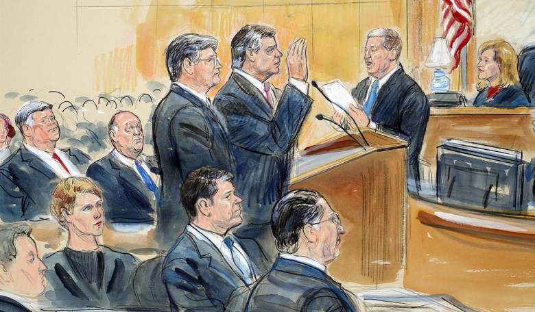 Manafort Is Handed His Second Sentence After Pleading With Judge to Think of His Family