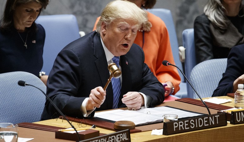 President Trump Stands Up For America To The World
