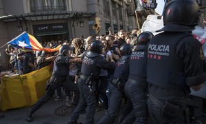 Barcelona Burns, and Spain’s Left Blames Israel