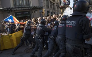 Barcelona Burns, and Spain’s Left Blames Israel