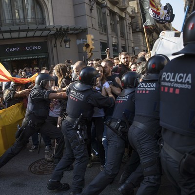 Barcelona Burns, and Spain’s Left Blames Israel