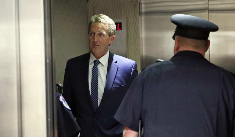 Oh, Here We Go: Jeff Flake Holding Up Trump's Judicial Nominees Until Senate Votes On Bill Protecting Mueller Probe 