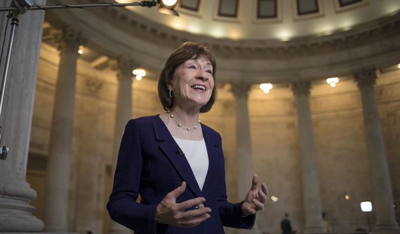 Sen. Collins Touts Her Abortion Support, Says She Did Not See 'Hostility to Roe' From Kavanaugh