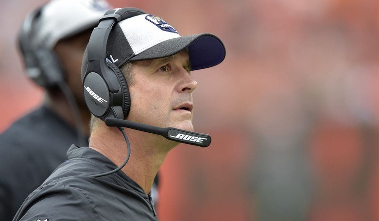 Baltimore Ravens Coach John Harbaugh Had a Masterclass Response for This Silly Question About Trump
