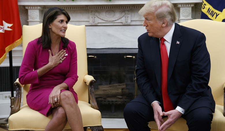 Trump Explains the Only Reason He Chose Haley to Be UN Ambassador