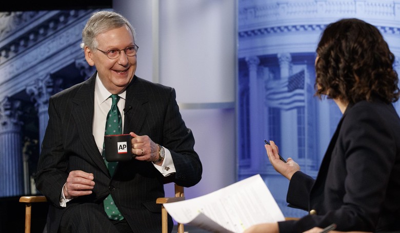 McConnell Jokes There May Be an 'Attendance Problem' Among Dem Senators Due to 'Presidential Wannabes'