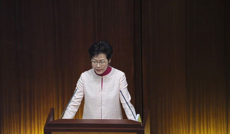Hong Kong Leader Formally Withdraws Extradition Bill 
