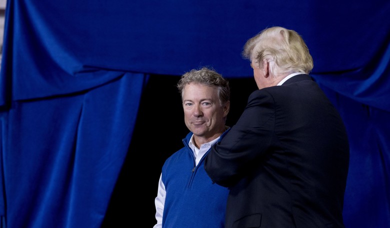 Here Are the Odds Rand Paul Gives to Trump's Impeachment Trial Ending in a Conviction 