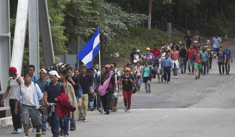 Trump Threatens Military Action If Mexico Doesn't Stop Migrant Caravan 