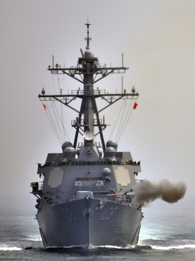 Iran Claims It Fired Two Missiles and Hit US Warship in Strait; US Official Denies
